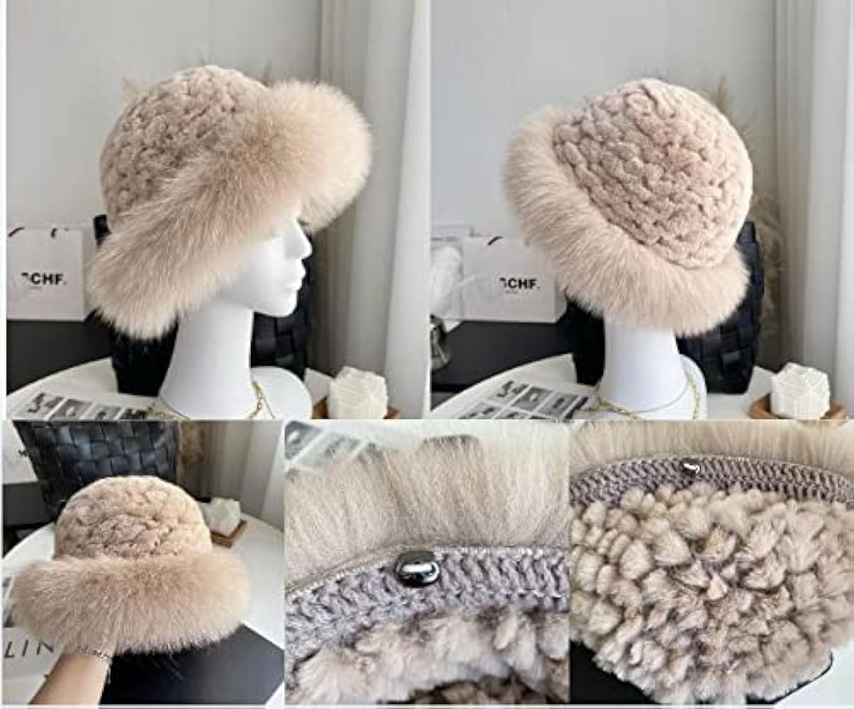 帽子 Rubbit Fur Long Brim Hat 2-96504_-